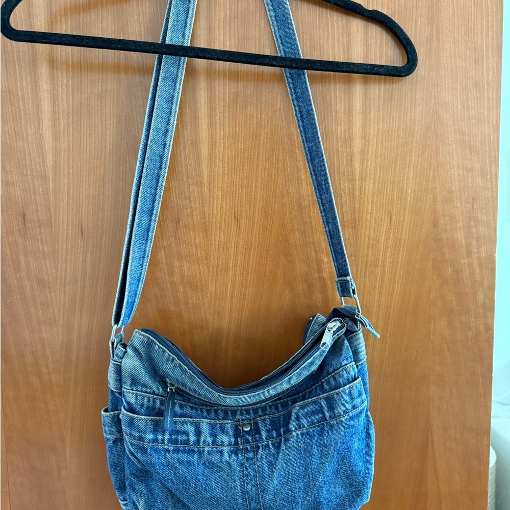 Denim Shoulder Bag